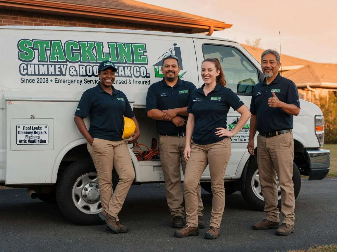 Chimney flashing repair company in Reader, WV
